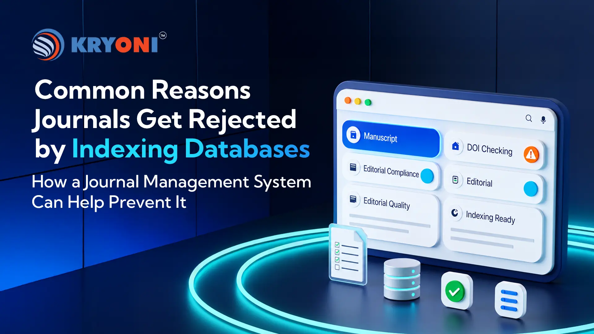 Common Reasons Journals Get Rejected by Indexing Databases