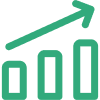 Icon for journal metrics and analytics tracking