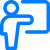 Icon for training and real-time customer support