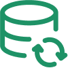 Icon for secure journal content migration