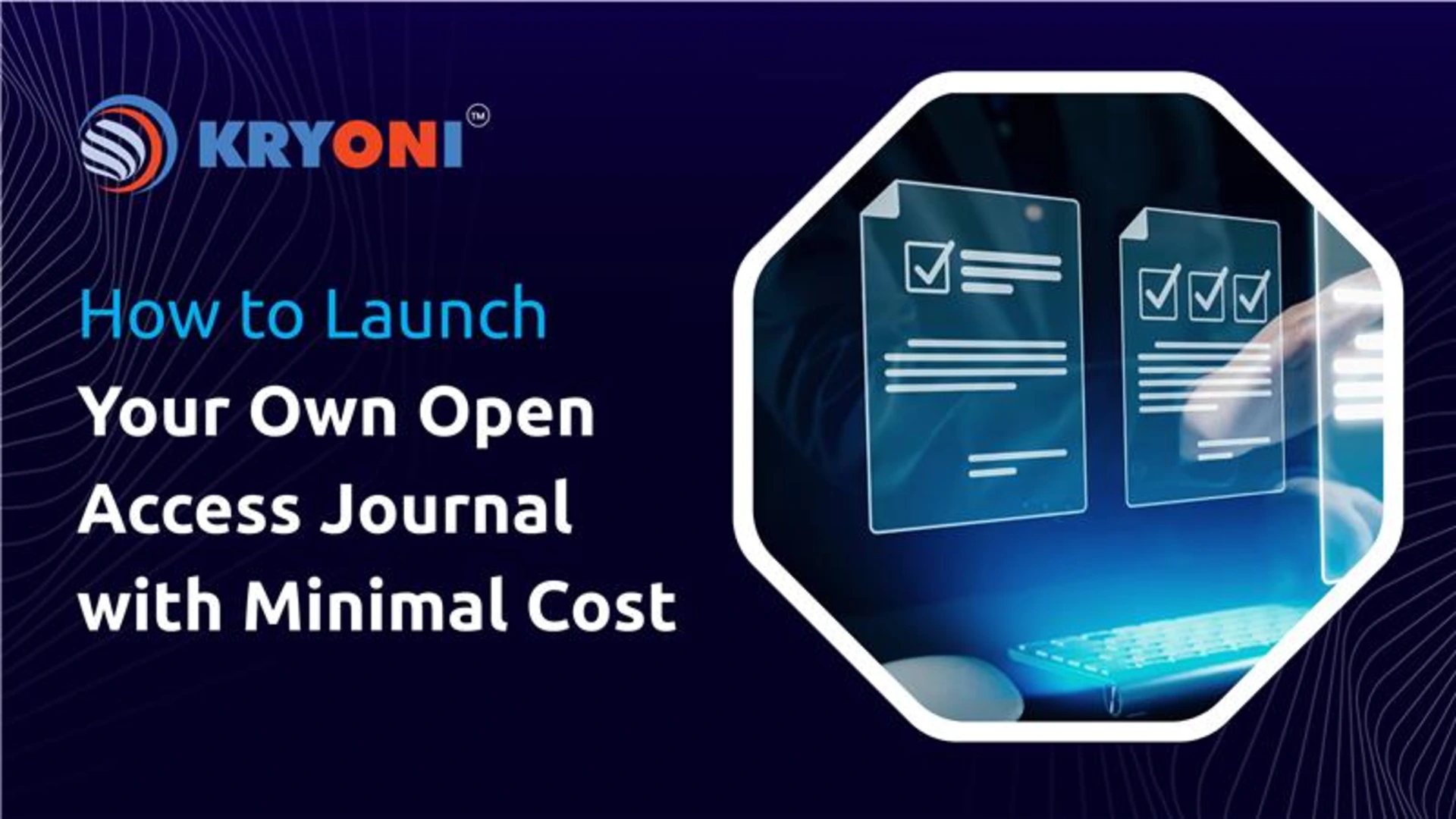 Creating and managing an open access journal is no longer limited to large publishing houses.
