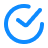 Blue checkmark icon