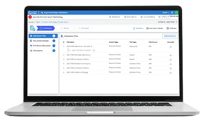 Image represent manuscript submission process within the platform-sm