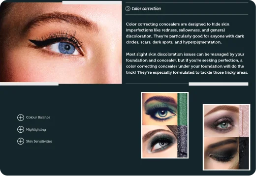makeup products
