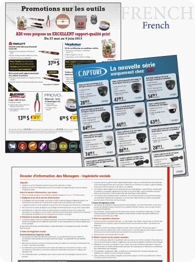 French-language documents